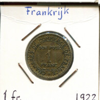 1 FRANC 1922 FRANCIA FRANCE Chambers Of Commerce #AM268.E.A - 1 Franc