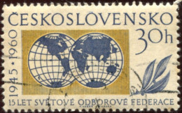 Pays : 464,1 (Tchécoslovaquie : République Démocratique)  Yvert Et Tellier N° :  1108 (o) - Usados
