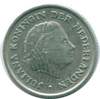 1/10 GULDEN 1963 NETHERLANDS ANTILLES SILVER Colonial Coin #NL12536.3.U.A - Netherlands Antilles