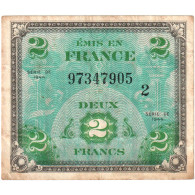 France, 2 Francs, 1944, 97347905, TB, Fayette:VF16.2, KM:114a - 1944 Bandiera/Francia