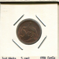 5 CENTS 1990 AFRIQUE DU SUD SOUTH AFRICA Pièce #AS294.F.A - Afrique Du Sud