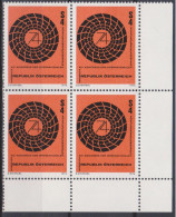 1974 , Mi 1453 ** (2) -  4er Block Postfrisch - Kongreß Der Internationalen Transportunion IRU - Ungebraucht