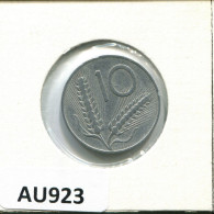 10 LIRE 1973 ITALY Coin #AU923.U.A - 10 Lire