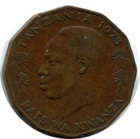 5 SENTI 1973 TANZANIA Coin #AP944.U.A - Tansania