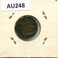 1 CENT 1929 INÉERLANDAIS NETHERLANDS Pièce #AU248.F.A - 1 Centavos