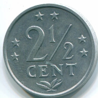 2 1/2 CENT 1980 ANTILLAS NEERLANDESAS Aluminium Colonial Moneda #S10580.E.A - Netherlands Antilles