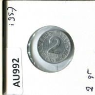 2 GROSCHEN 1957 AUTRICHE AUSTRIA Pièce #AU992.F.A - Oostenrijk