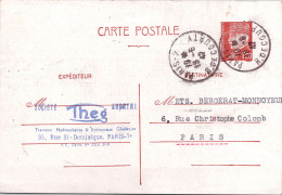 FRANCE ENTIER POSTAL  515-CP1 - TYPE PETAIN 1f 20 - Kartenbriefe