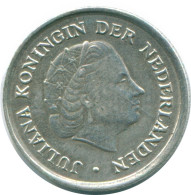 1/10 GULDEN 1966 ANTILLAS NEERLANDESAS PLATA Colonial Moneda #NL12716.3.E.A - Antilles Néerlandaises