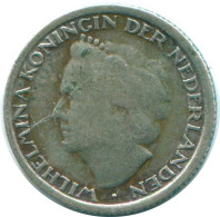 1/10 GULDEN 1948 CURACAO Netherlands SILVER Colonial Coin #NL11990.3.U.A - Curaçao