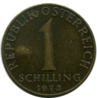 1 SCHILLING 1972 AUTRICHE AUSTRIA Pièce #AZ575.F.A - Autriche