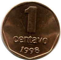 1 CENTAVO 1998 ARGENTINE ARGENTINA Pièce UNC #M10130.F.A - Argentinië