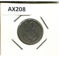 10 CENTS 1976 AFRIQUE DU SUD SOUTH AFRICA Pièce #AX208.F.A - Zuid-Afrika