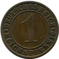 1 REICHSPFENNIG 1934 A DEUTSCHLAND Münze GERMANY #DA777.D.A - 1 Reichspfennig