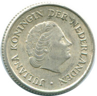 1/4 GULDEN 1967 ANTILLES NÉERLANDAISES ARGENT Colonial Pièce #NL11486.4.F.A - Netherlands Antilles