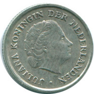 1/10 GULDEN 1966 NIEDERLÄNDISCHE ANTILLEN SILBER Koloniale Münze #NL12669.3.D.A - Antilles Néerlandaises
