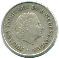 1/4 GULDEN 1967 NIEDERLÄNDISCHE ANTILLEN SILBER Koloniale Münze #NL11517.4.D.A - Antilles Néerlandaises