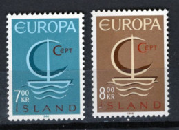 (alm10) EUROPA CEPT  1966 Xx MNH  ISLAND ISLANDE ICELAND - Andere & Zonder Classificatie