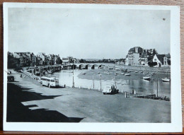 MINI CARTE ANCIENNE LE POULIGUEN LE PORT VUE D 'ENSEMBLE - Le Pouliguen