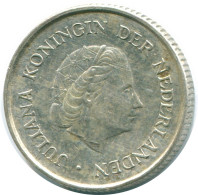 1/4 GULDEN 1967 ANTILLAS NEERLANDESAS PLATA Colonial Moneda #NL11441.4.E.A - Netherlands Antilles