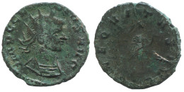 LATE ROMAN IMPERIO Follis Antiguo Auténtico Roman Moneda 2.7g/20mm #SAV1093.9.E.A - Der Spätrömanischen Reich (363 / 476)