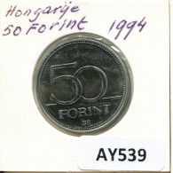 50 FORINT 1994 HUNGRÍA HUNGARY Moneda #AY539.E.A - Ungheria