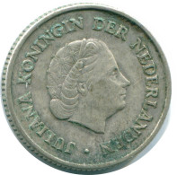 1/4 GULDEN 1960 ANTILLAS NEERLANDESAS PLATA Colonial Moneda #NL11051.4.E.A - Antilles Néerlandaises