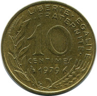 10 CENTIMES 1979 FRANCE Coin #AZ393.U.A - 10 Centimes