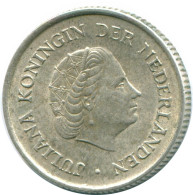 1/4 GULDEN 1965 ANTILLAS NEERLANDESAS PLATA Colonial Moneda #NL11323.4.E.A - Antilles Néerlandaises