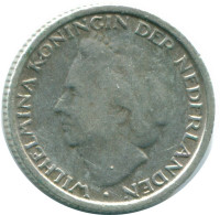 1/10 GULDEN 1948 CURACAO NÉERLANDAIS NETHERLANDS ARGENT Colonial Pièce #NL11956.3.F.A - Curacao