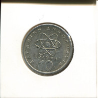 10 DRACHME 1976 GREECE Coin #AR554.U.A - Grecia