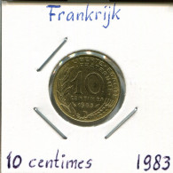 10 CENTIMES 1983 FRANCE Coin French Coin #AM137.U.A - 10 Centimes