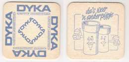 Ancien Sous Bock Dyka Recto Verso - Beer Mats