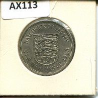 10 PENCE 1968 JERSEY Coin #AX113.U.A - Jersey