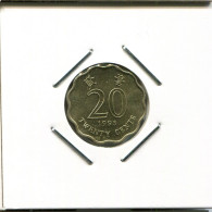 20 CENTS 1995 HONG KONG Pièce #AR572.F.A - Hong Kong