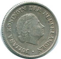1/4 GULDEN 1957 NETHERLANDS ANTILLES SILVER Colonial Coin #NL11005.4.U.A - Antillas Neerlandesas