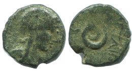 SERPENT GENUINE ANTIKE GRIECHISCHE Münze 2.7g/14mm #AG192.12.D.A - Griechische Münzen