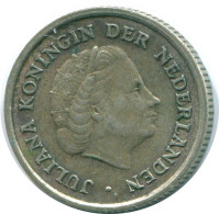 1/10 GULDEN 1962 NIEDERLÄNDISCHE ANTILLEN SILBER Koloniale Münze #NL12432.3.D.A - Antillas Neerlandesas