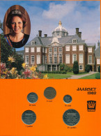 NIEDERLANDE NETHERLANDS 1982 MINT SET 5 Münze #SET1052.7.D.A - Jahressets & Polierte Platten