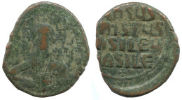 CONSTANTINE VIII CLASS A3 ANONYMOUS FOLLIS 12.8g/32mm BYZANTINE #SAV1014.10.U.A - Byzantine