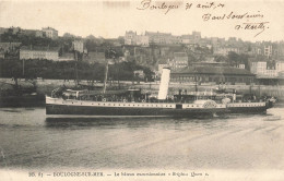 CPA BOULOGNE SUR MER-Le Bâteau Brighton Queen-Timbre    L2945 - Boulogne Sur Mer