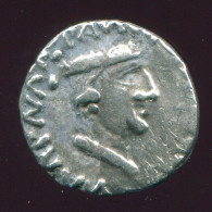 INDO-SKYTHIANS KSHATRAPAS King NAHAPANA AR Drachm 2.1g/15mm #GRK1580.33.U.A - Greche