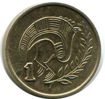 1 CENTS 1990 CHIPRE CYPRUS Moneda #AP325.E.A - Chipre