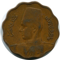 10 MILLIEMES 1943 ÄGYPTEN EGYPT Islamisch Münze #AK028.D.A - Egipto