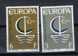(alm10) EUROPA CEPT  1966 Xx MNH  LUXEMBOURG - Collections (sans Albums)