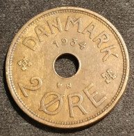 Pas Courant - DANEMARK - DENMARK - 2 ORE 1934 - Christian X - KM 827.2 - Danimarca