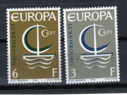 (alm10) EUROPA CEPT  1966 Xx MNH  LUXEMBOURG - Neufs