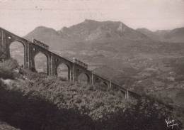 TREN TRANSPORTE Ferroviario Vintage Tarjeta Postal CPSM #PAA939.A - Trains