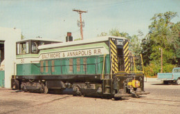 TREN TRANSPORTE Ferroviario Vintage Tarjeta Postal CPSMF #PAA603.A - Treni