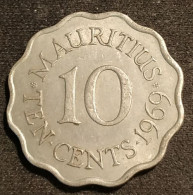 Pas Courant - ILE MAURICE - MAURITIUS - 10 CENTS 1969 - Elizabeth II - KM 33 - Mauricio